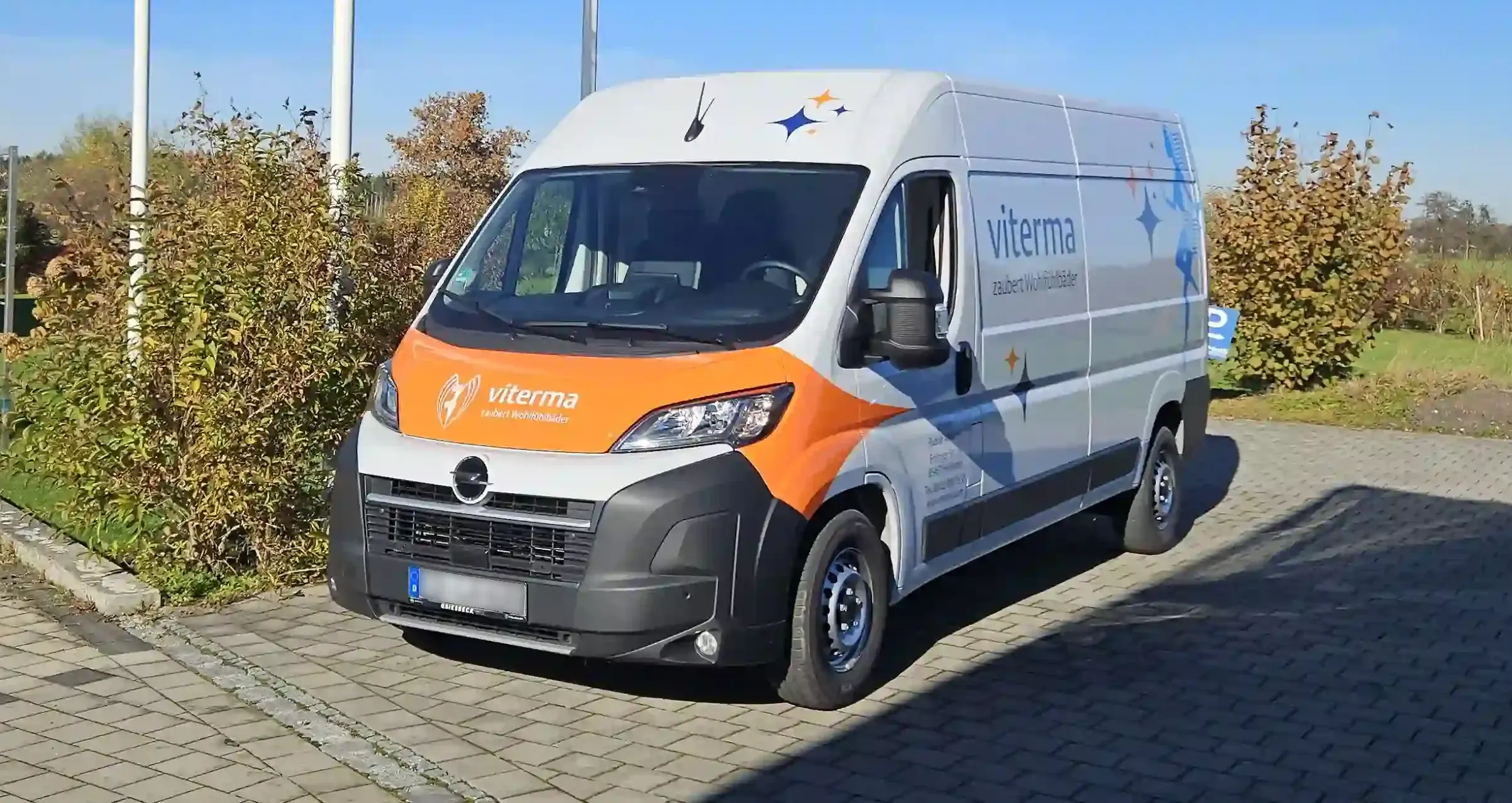 Fahrzeugbeschriftung Viterma Erding - moderne Fahrzeugwerbung und Firmenbeschriftung