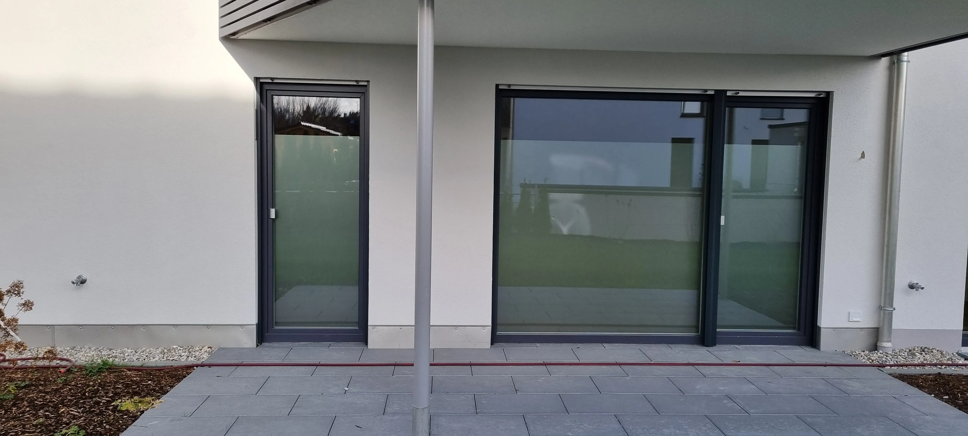 Glasdekorfolie in Arztpraxis