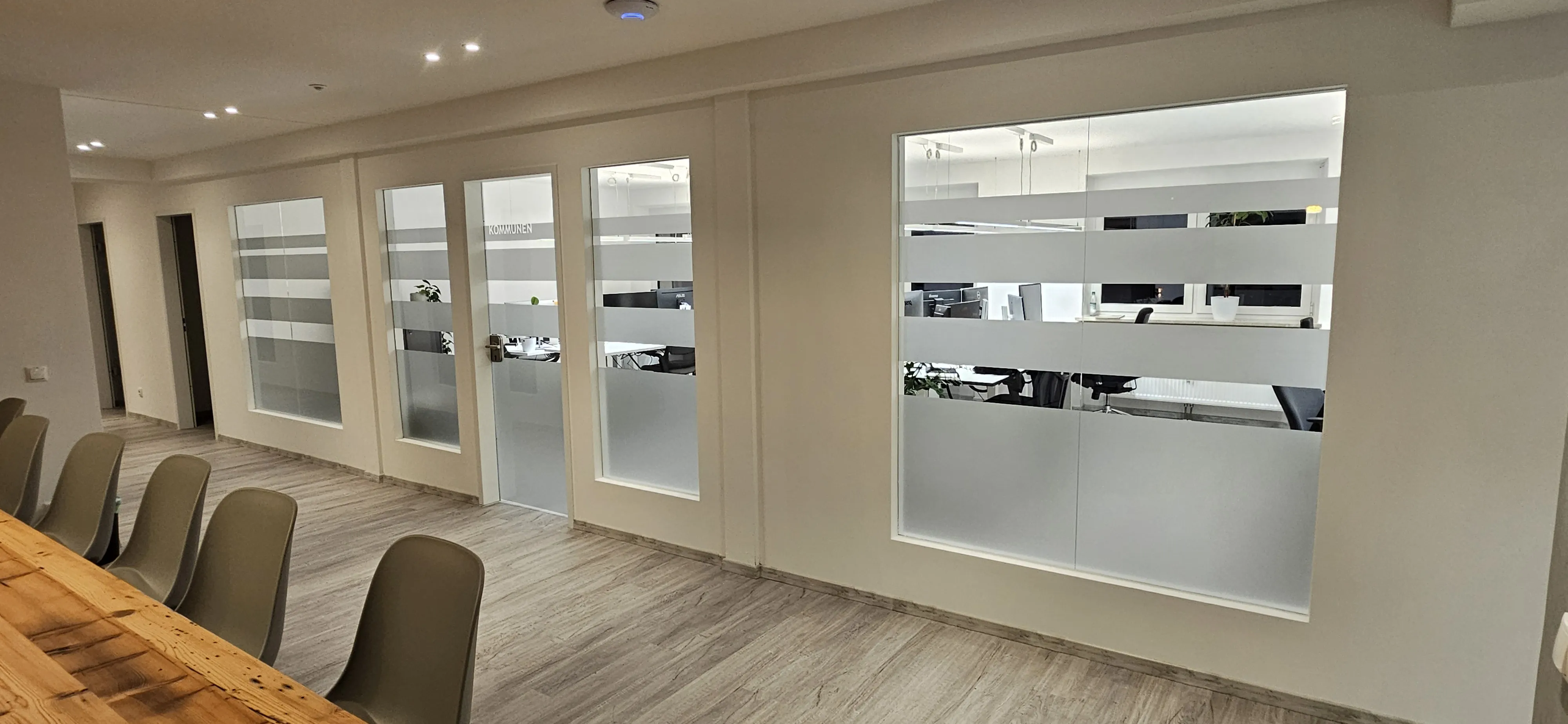 Klassische Sichtschutzfolien in Frosted-Glass-Optik